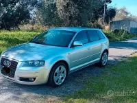 Usata Audi A3 Sportback 170 CV (125 kW) 2007 Grigio Utilitaria