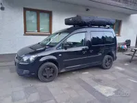 Usata VW Caddy 102 CV (75 kW) 2013 Nero Monovolume