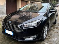 Usata Ford Focus Titanium 120 CV (88 kW) 2017 Nero Berlina