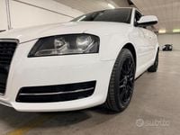 Usata Audi A3 Attraction 160 CV (117 kW) 2010 Bianco Utilitaria
