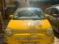 Usata Fiat 500 Lounge 69 CV (50 kW) 2009 Giallo Cabrio