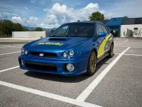 Usata Subaru Impreza 218 CV (160 kW) 2001 Blu Berlina