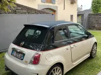 Usata Abarth 500C 140 CV (102 kW) 2011 Bianco Cabrio