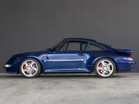 Usata Porsche 993 Turbo 408 CV (300 kW) 1995 Blu Coupé