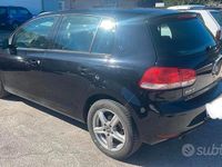 Usata VW Golf VI Comfortline 105 CV (77 kW) 2010 Nero Utilitaria