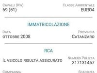 Usata Fiat 500 Lounge 2008 Bianco Berlina