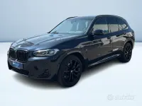 Usata BMW X3 M Sport 190 CV (139 kW) 2022 Nero metallizzato SUV