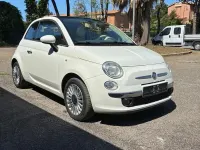 Usata Fiat 500 Lounge 69 CV (50 kW) 2009 Bianco Cabrio