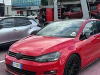Usata VW Golf VII 125 CV (91 kW) 2016 Rosso Utilitaria