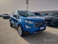 Usata Ford Ecosport Titanium 125 CV (91 kW) 2021 Blu SUV
