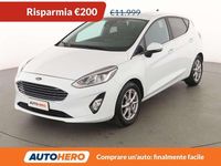 Usata Ford Fiesta Titanium 125 CV (91 kW) 2021 Bianco Utilitaria