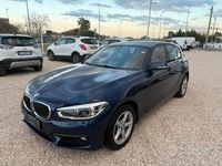 Usata BMW 116 Advantage 116 CV (85 kW) 2015 Blu Utilitaria