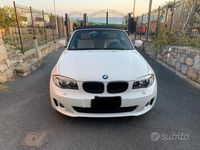 Usata BMW 120 Cabriolet 177 CV (130 kW) 2012 Bianco Cabrio