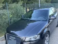 Usata Audi A3 170 CV (125 kW) 2009 Nero Utilitaria