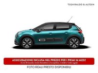 Usata Citroën C3 Shine 102 CV (75 kW) 2022 Blu Utilitaria