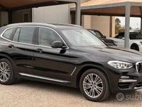 Usata BMW X3 Luxury Line 190 CV (139 kW) 2020 Nero SUV