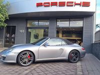 Usata Porsche 911 Carrera 4S Cabriolet 385 CV (283 kW) 2011 Argento metallizzato Cabrio