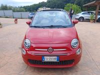 Usata Fiat 500C 85 CV (62 kW) 2019 Rosso Cabrio