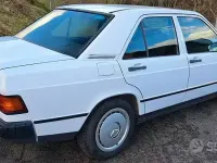 Usata Mercedes 190 1987 Bianco Berlina
