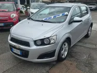 Usata Chevrolet Aveo LS 84 CV (61 kW) 2013 Argento Berlina