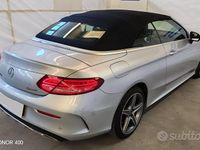 Usata Mercedes C220 Premium Plus 169 CV (124 kW) 2018 Grigio Cabrio
