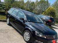 Usata VW Passat 105 CV (77 kW) 2013 Nero Station wagon