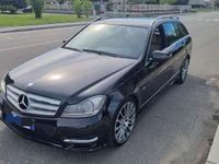 Usata Mercedes C320 Avantgarde 231 CV (169 kW) 2012 Nero Station wagon