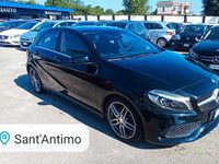 Usata Mercedes A200 AMG 136 CV (100 kW) 2016 Nero Berlina