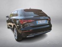Usata Audi A3 Advanced 150 CV (110 kW) 2022 Nero Berlina