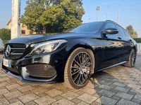 Usata Mercedes C250 Premium 204 CV (150 kW) 2017 Nero Station wagon