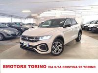 Usata VW T-Roc R-line 150 CV (110 kW) 2023 Bianco SUV