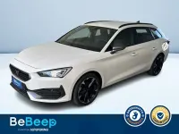 Usata Cupra Leon 150 CV (110 kW) 2024 Bianco pastello Berlina