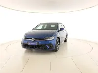 Usata VW Polo R-line 95 CV (69 kW) 2022 Reef blue metallizzato Utilitaria