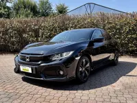 Usata Honda Civic Elegance 126 CV (92 kW) 2019 Nero Berlina