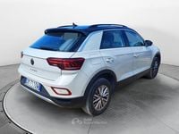 Usata VW T-Roc Life 110 CV (80 kW) 2022 Beige SUV