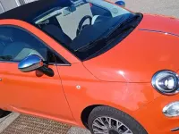 Usata Fiat 500C 69 CV (50 kW) 2017 Arancione Cabrio