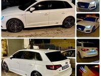 Usata Audi A3 150 CV (110 kW) 2017 Bianco Berlina