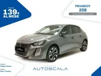 Usata Peugeot 208 Allure 101 CV (74 kW) 2024 Grigio artense met. Utilitaria
