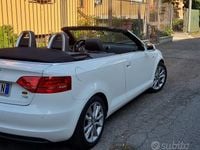 Usata Audi A3 Cabriolet S-Line 2013 Bianco Cabrio