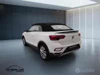 Usata VW T-Roc Cabriolet Style 150 CV (110 kW) 2022 Bianco Cabrio