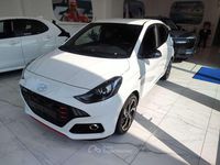 Usata Hyundai i10 N Line 80 CV (58 kW) 2025 Atlas white Utilitaria