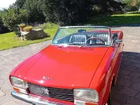 Usata Peugeot 304 1970 Rosso Cabrio