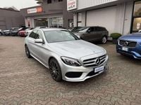 Usata Mercedes C220 Premium 170 CV (125 kW) 2018 Argento Berlina