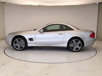 Usata Mercedes SL600 500 CV (367 kW) 2003 Grigio Cabrio