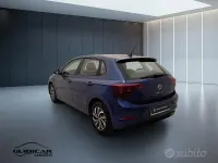 Usata VW Polo Life 95 CV (69 kW) 2025 Blu Utilitaria