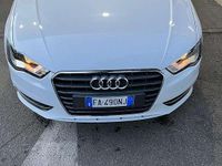 Usata Audi A3 Ambiente 110 CV (80 kW) 2015 Bianco Berlina