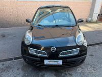 Usata Nissan Micra Acenta 88 CV (64 kW) 2008 Nero Berlina