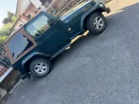 Usata Jeep Wrangler Sahara 177 CV (130 kW) 2005 Verde SUV