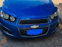 Usata Chevrolet Aveo 69 CV (50 kW) 2012 Bluazzurro Berlina