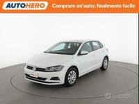 Usata VW Polo Trendline 80 CV (58 kW) 2018 Bianco Utilitaria